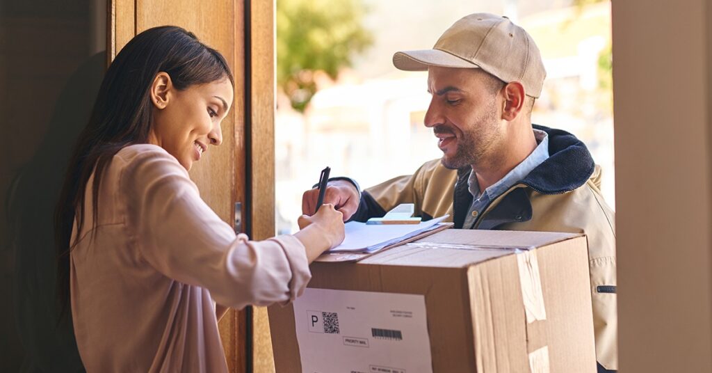 Comprovação de Entrega