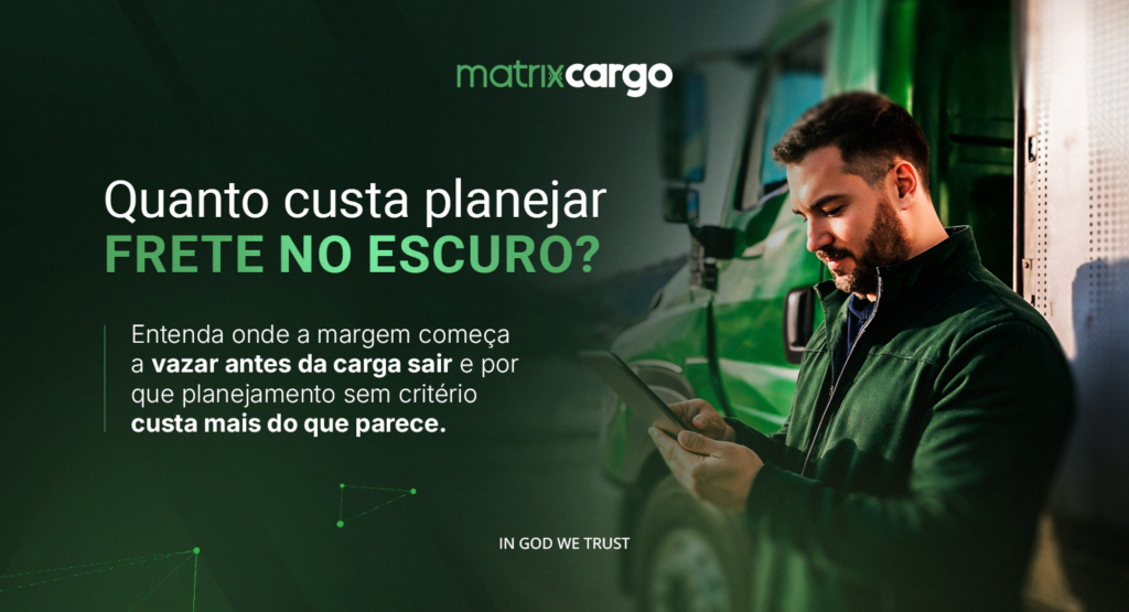 planejamento logístico de frete; gestão de frete; planejamento de cargas